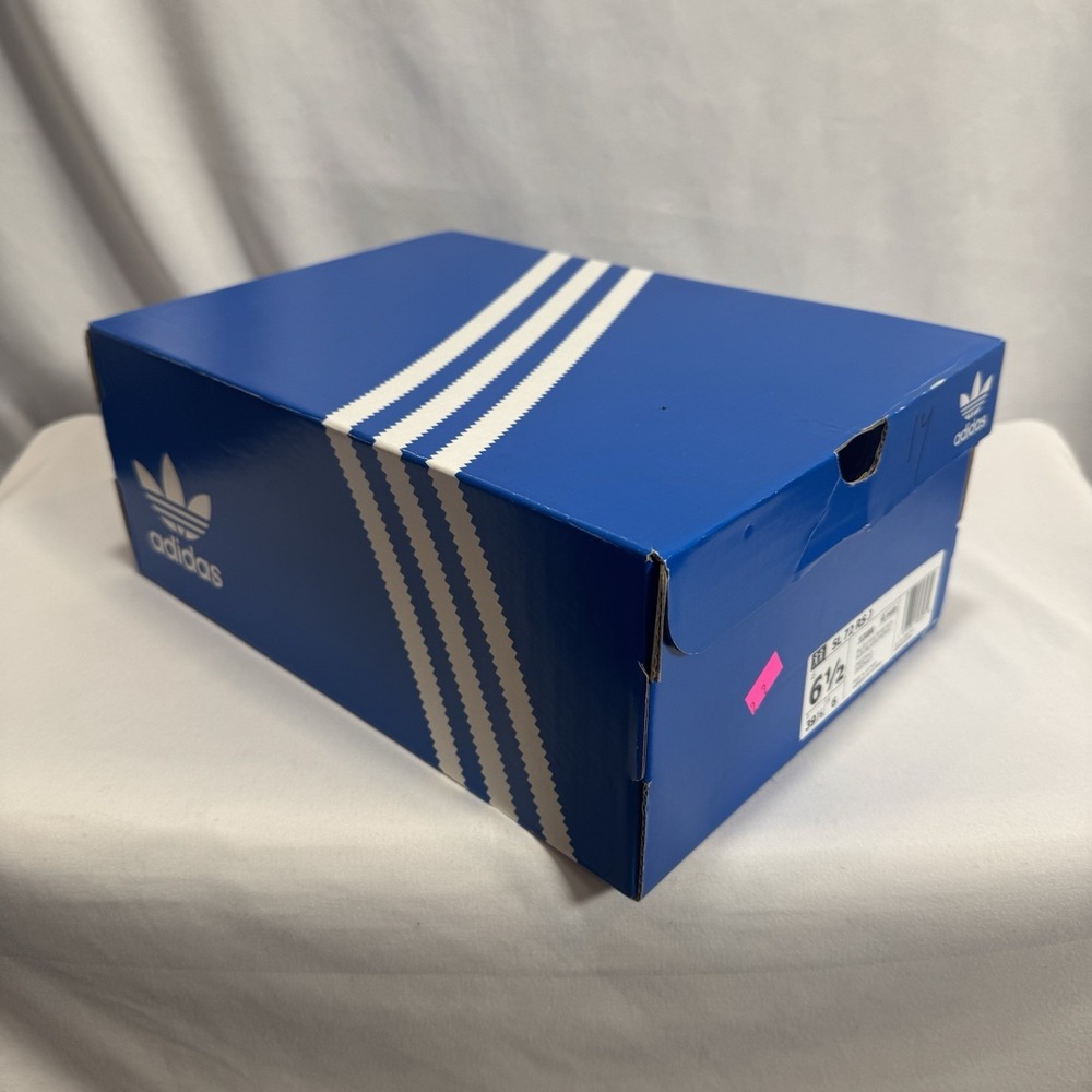 Adidas M6.5 SL 72 RS Blue White Red Striped Suede Low Top Sneakers JI3088 - NEW! - Picture 8 of 8